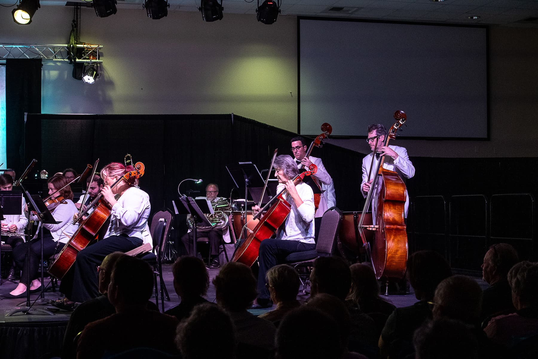 Orchestra at the Siletz Bay Music Festival